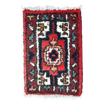 Tapis Vintage Hamadan en Laine, Années 1970, Élégance du Moyen-Orient