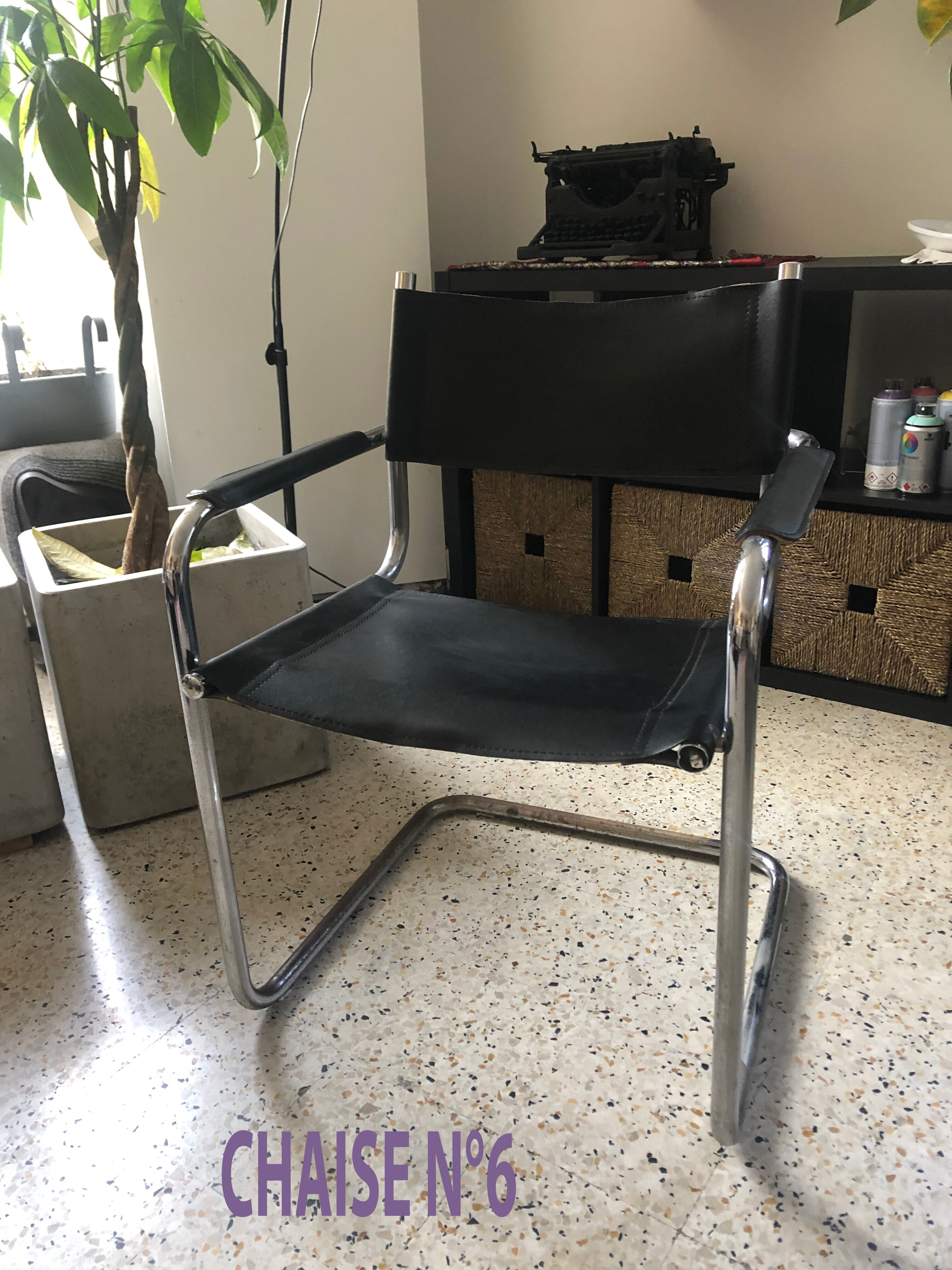 Set of 6 armchairs