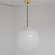 Suspension en verre du milieu du siècle années 1970