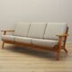 Oak sofa, Danish design, 1960s, designer: Hans J. Wegner, manufacturer: Get