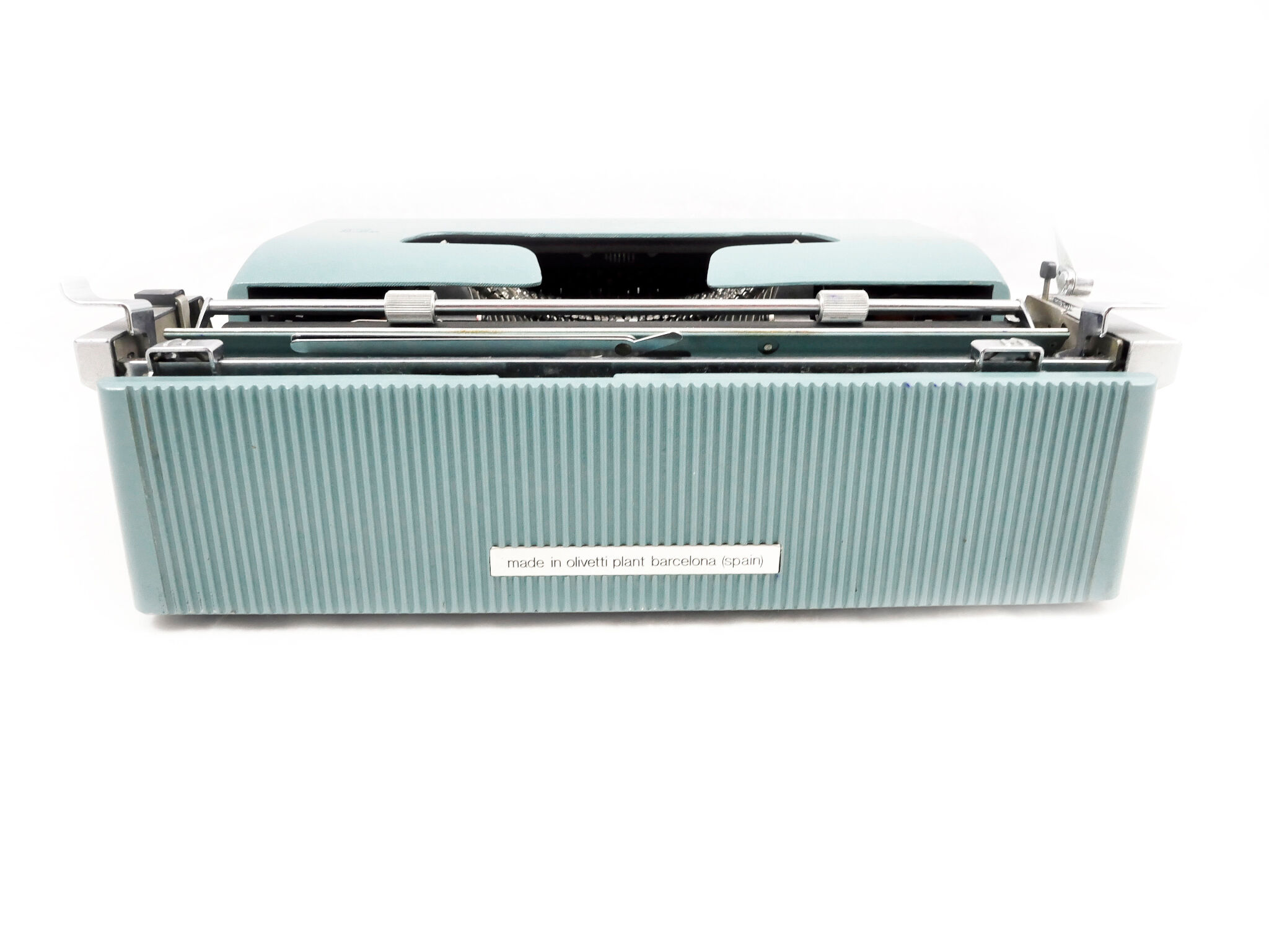 Olivetti Lettera 32 blue pastel Qwerty English