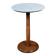 Walnut and marble gueridon, Restoration style – early 20th century