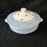 Grand légumier (soupière) en faïence de Digoin Sarreguemines, modèle AIX