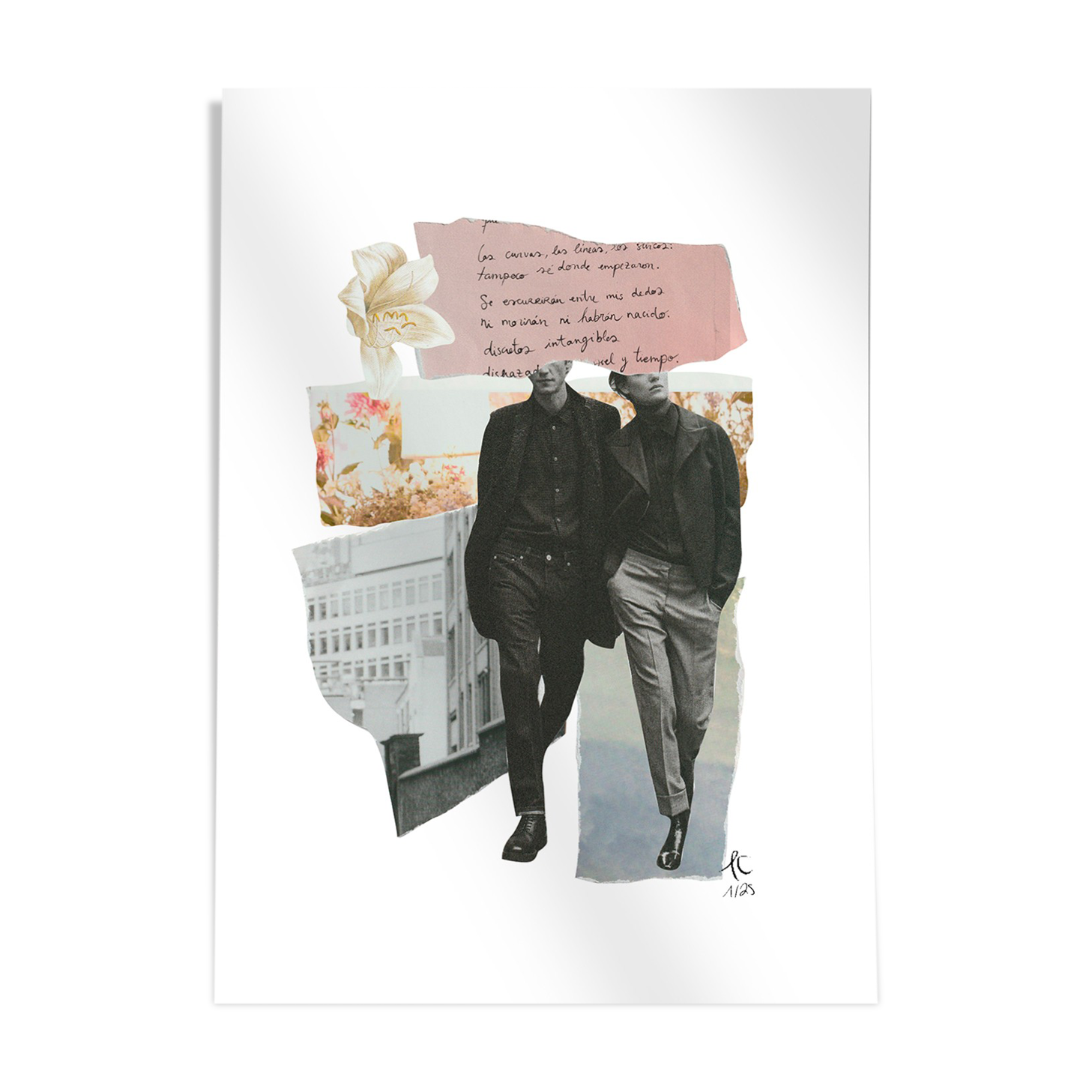 Collage print sunday mood