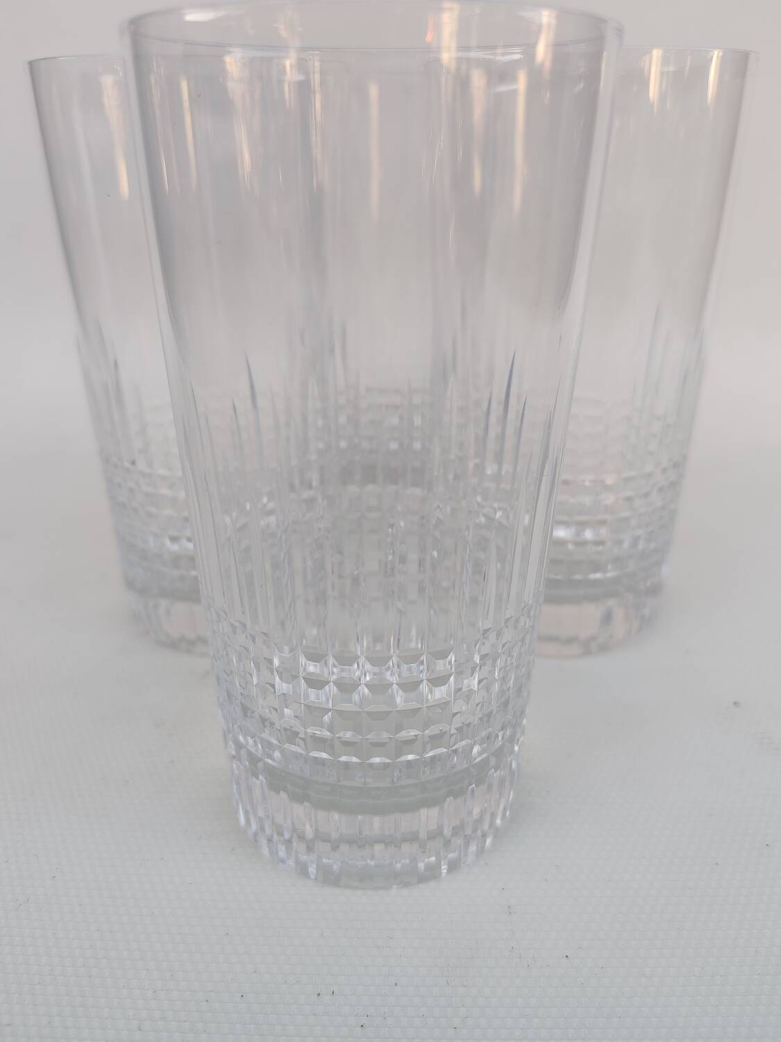 4 Baccarat crystal glasses, Nancy model.