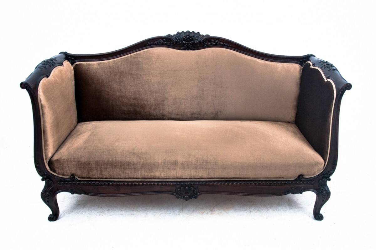 Antique sofa from the late 19th century, Northern Europe