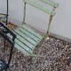 Suite de chaises pliante de bistrot
