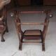 3 fauteuils chippendale en chêne massif, XIXème siècle