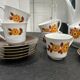 Service à café ou thé en porcelaine Seltmann Weiden K W.Germany Bavaria - années 70 Vintage