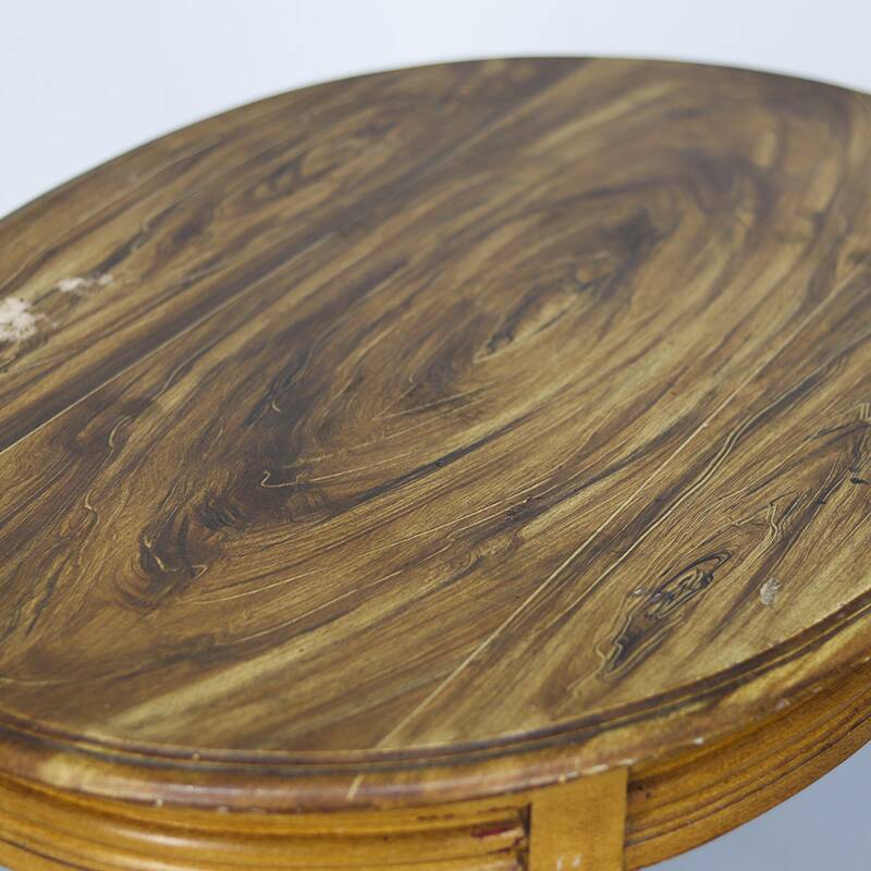 French antique painted side table