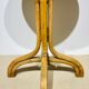 Bistro table old curved wood around 1930