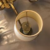 Classic antique chandelier with six lampshades