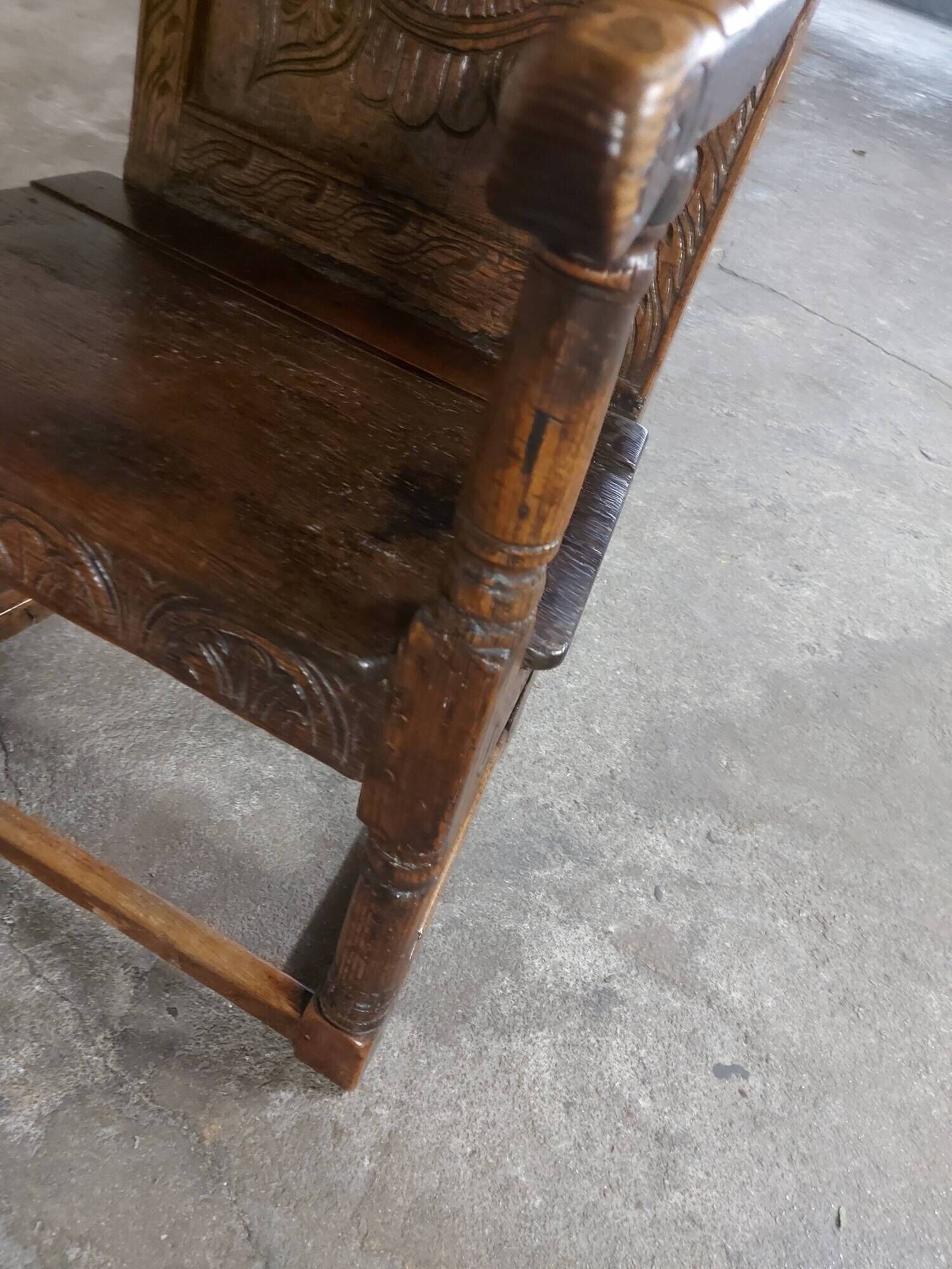 English armchair, epoque XVll