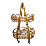 Vintage rattan wheels