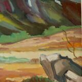 "Landscape with Mountain" A Woxberg