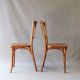 Two chairs Thonet n ° 197/114 of 1910 seat wood bistro