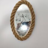 Oval rope mirror