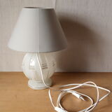 Art-deco glass lamp