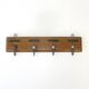 Old hanging wooden tea towels