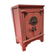 Armoirette chinoise en bois rouge