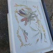 Folding dessert table 1970