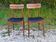 Pair of vintage Scandinavian teak chairs – 1960s