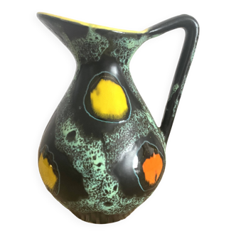 Poët Laval ceramic pitcher from the 60s