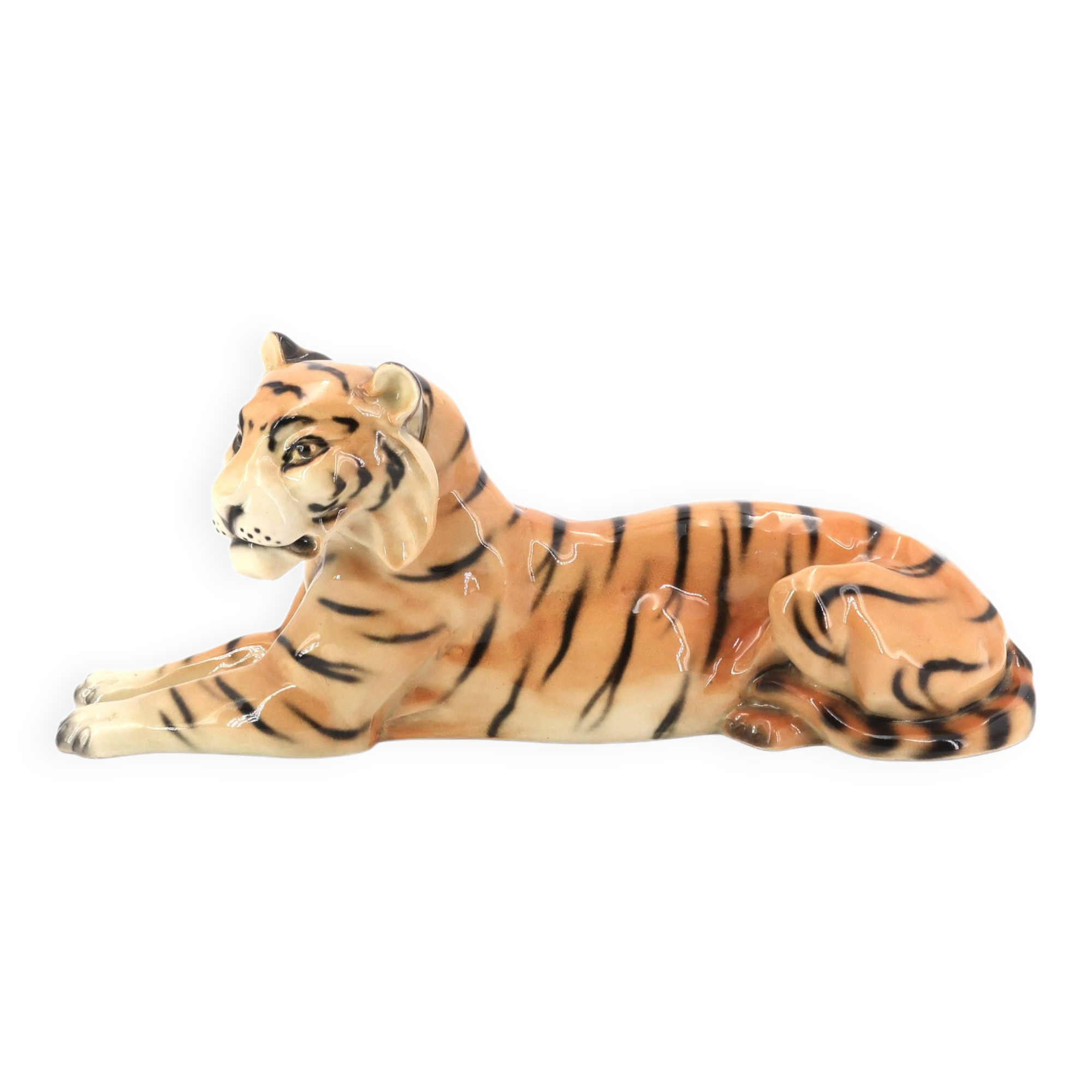 Ceramic tiger, Germany, 80s