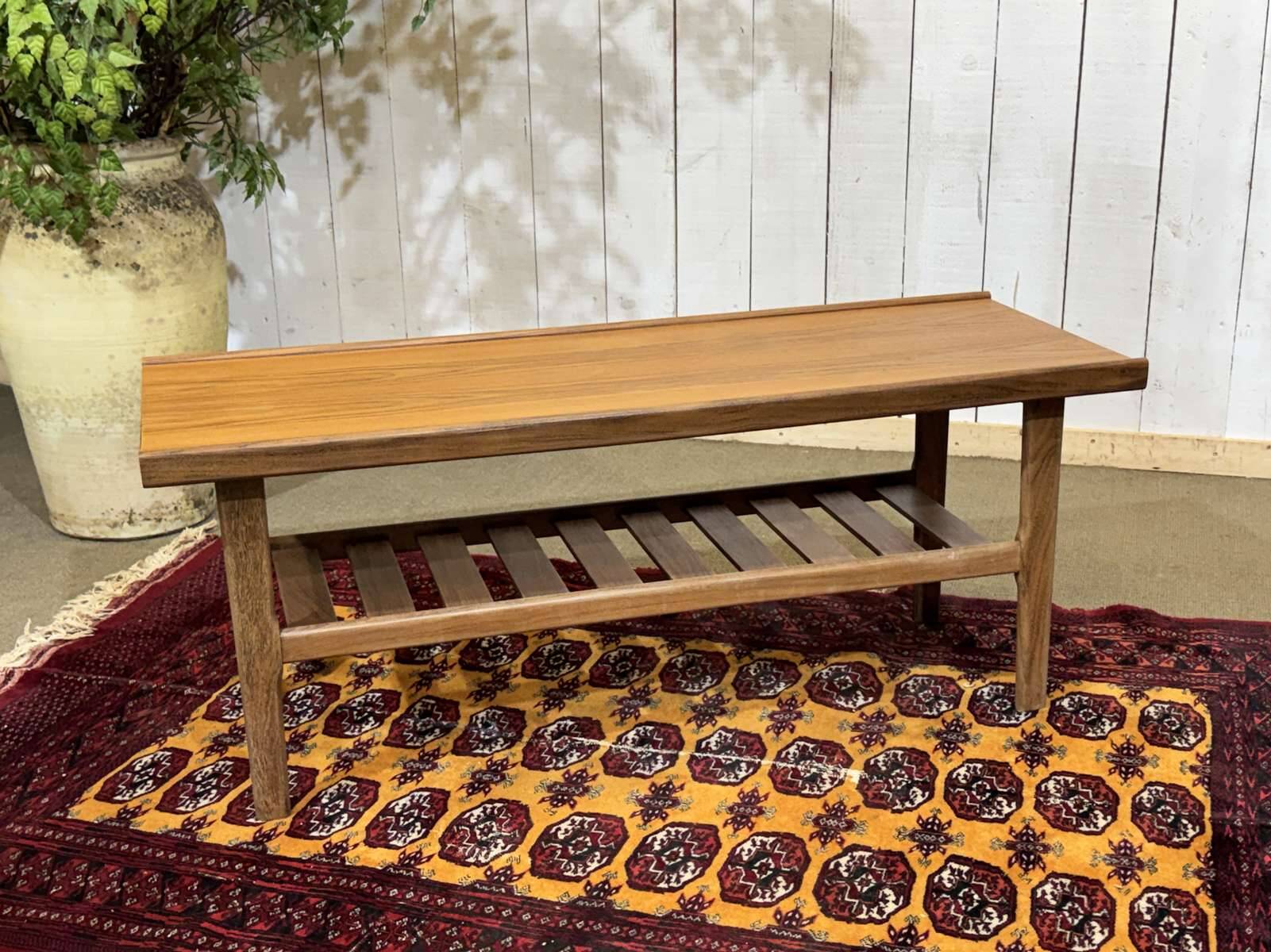 Teak coffee table from the 1970s.