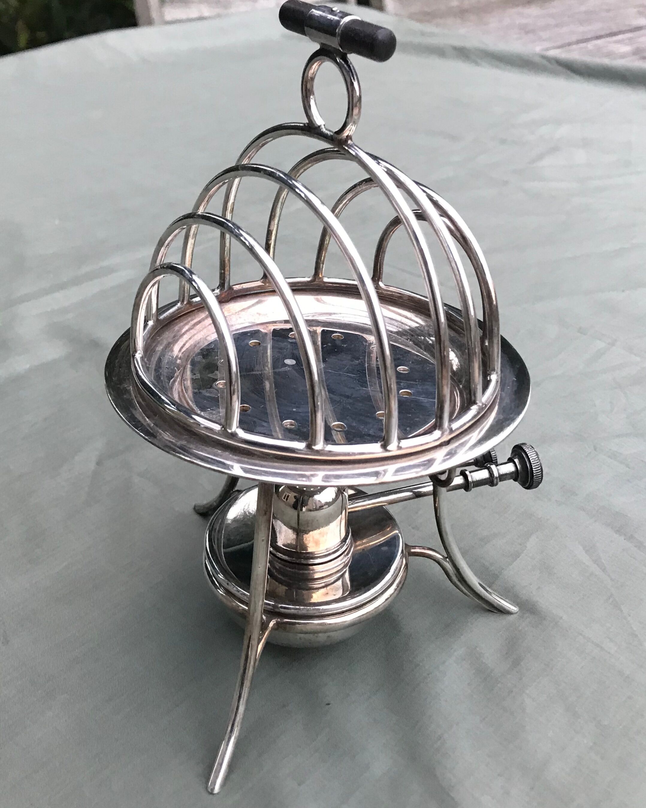 Door Toast Heated Silver Metal