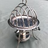 Door Toast Heated Silver Metal