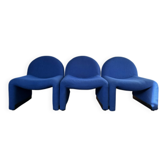 Three Vintage Atal Armchairs from the 1970s