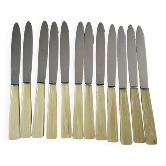 12 antique knives
