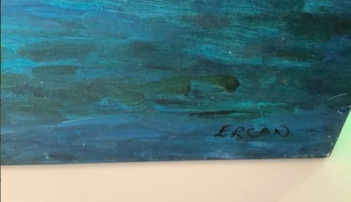 ERCAN = Landscape Canvas 60X50 cm