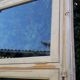 Wooden canopy 3 windows with bellows and abbatant