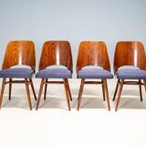 Set of 4 TON 514 chairs, Oswald Haerdtl, Czechoslovakia, 1950s