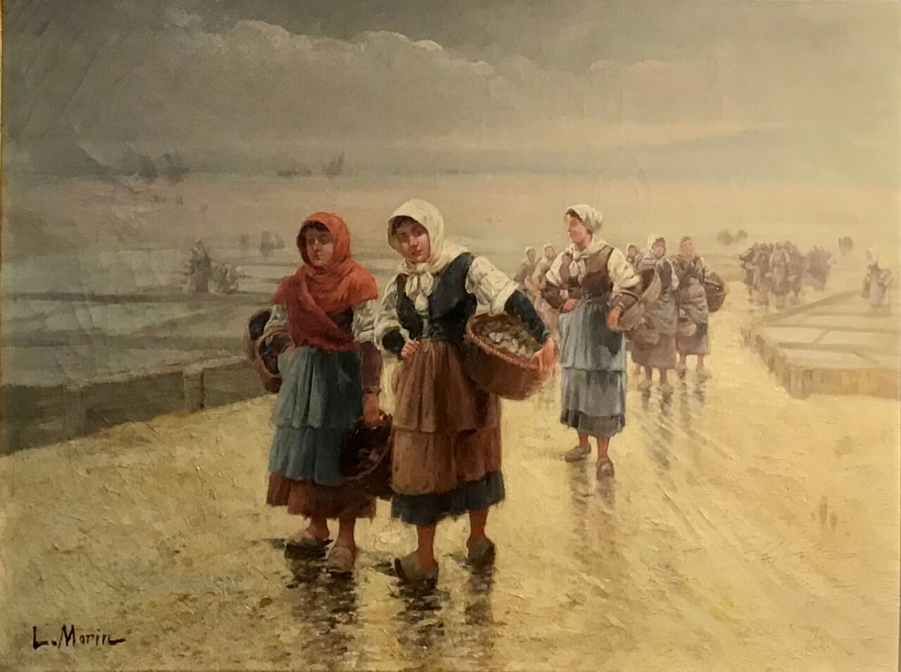 Signed painting, 20th century