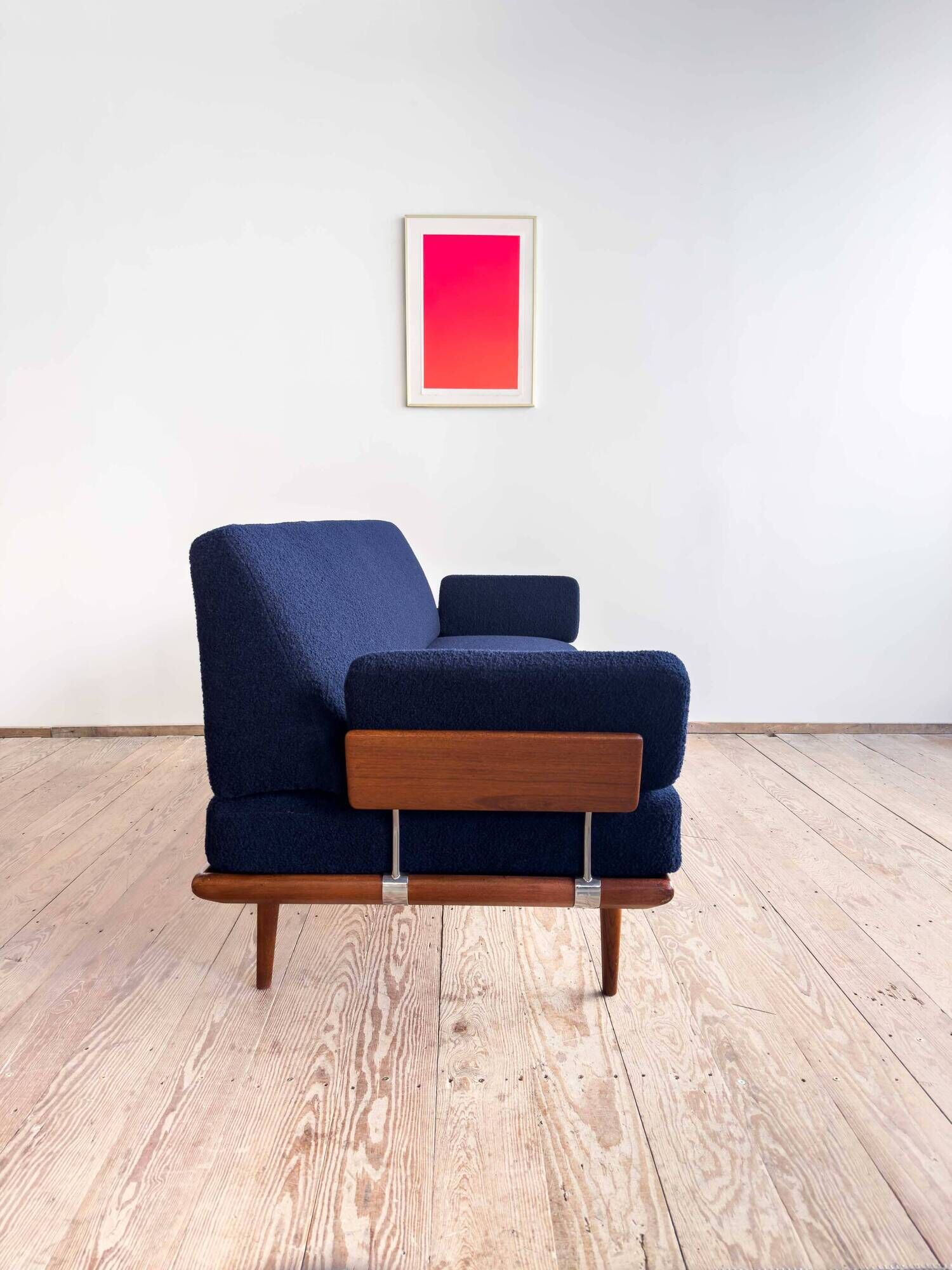 Daybed ou canapé danois Mid-Century, série Minerva, par Peter Hvidt, 1950s