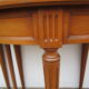 Table demi-lune ancienne