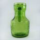 Pichet en verre moulé vert - Bormioli Fidenza made in Italy - vintage 60's