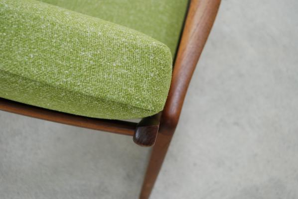 Pair of rocking by Ole Wanscher for France & Son, 1950 s