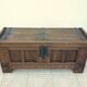 Rustic solid oak chest