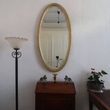 Empire style oval mirror