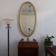 Empire style oval mirror