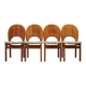 Set of four teak chairs, Danish design, 1960s, designer: Niels Koefoed, man