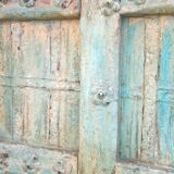 Old wooden wardrobe