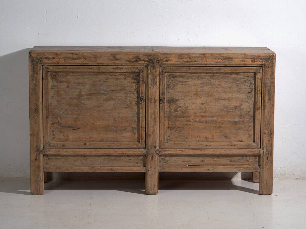 Chinese buffet high in carved pine – China, circa 1930