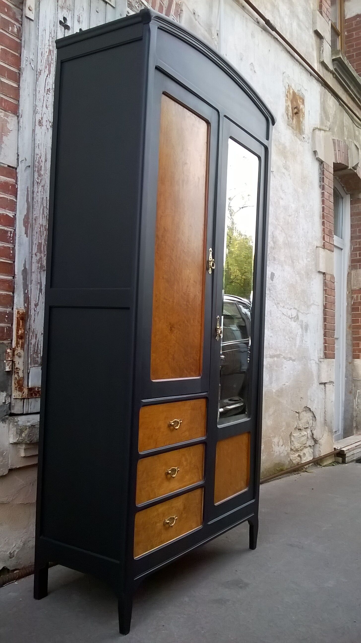 Parisian art nouveau wardrobe