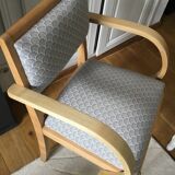 Vintage bridge armchair