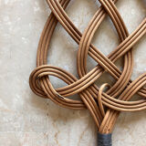 Tape rattan carpet